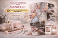 Pack Profesional de 10 Diseños para Manicuristas – Redes Sociales 1080 x 1920