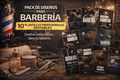 Pack 10 Plantillas Profesionales para Barberías – Listas para Publicar